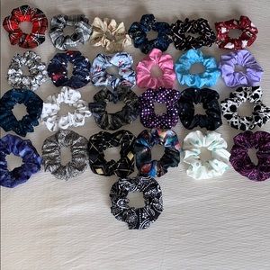 25 PC Custom Scrunchie Set
